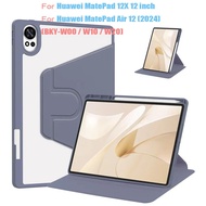 360 Rotation Cover For Huawei MatePad 12X Case with Pencil Holder Acrylic Funda For MatePad 12X 12 X