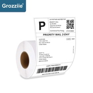 GROZZIIE Thermal Label Paper A7 100x150 | AWB Barcode Sticker