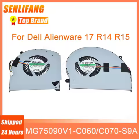 Original 5V CPU Cooler MG75090V1-C070-S9A & MG75090V1-C060-S9A 0.40A Four Lines GPU Cooling Fan For 