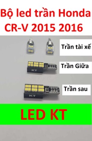 Bộ Led trần Honda CRV CR-V led nội thất led trần T10 và T10 một mặt sáng CRV 2015 2016 đèn trần CRV