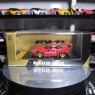 Stat model porsche rwb 993 supreme red