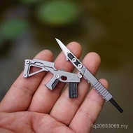 British Portable Multi-Purpose Multi-Purpose Knife Gun Type Combination Military Outdoor EDC Set PUN