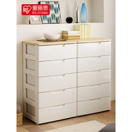Japanese Iris Baby Wardrobe Children's Storage Cabinet Plastic Drawer Cabinet Multi-layer Iris Drawe