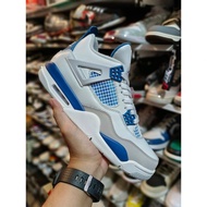 Jordan 4 Mid Mens/Ladies Millitary Blue Casual Shoes