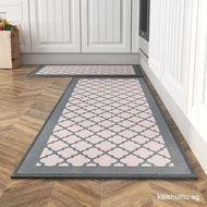 Long Kitchen Carpet Absorbent Floor Mat Oil-proof Linen Carpet Non-slip Long Mats Household Dirt-res
