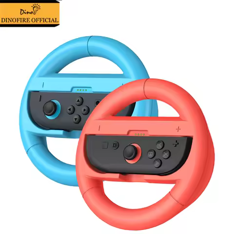 Dinofire Steering Wheels for Switch 2 Joy-Con Controller switch 2 Racing Steering Wheel Switch Gamin
