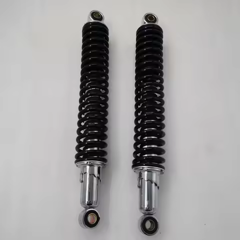 Universal 7mm Spring 380mm 385mm MOTORCYCL SHOCK ABSORBERS FOR Honda TL125 Monkey Dirt Bike Gokart Q