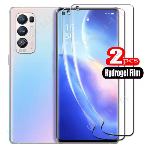 2PCS For OPPO Find X3 Neo X3Neo 6.55" Reno5 Pro+ 5G Reno5Pro Plus HD Full Hydrogel Film Protective S