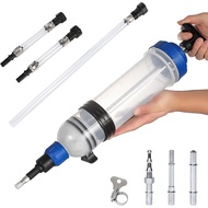 Fluid Extractor, Automotive Fluid Extractor Pump Manual Fuel Suction & Filler, Efficient Oil Extract