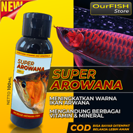 Vitamin Ikan Arwana SUPER ARROWANA Arwana Super Red Golden Red Silver Red Jardini Platinum Pakan Arw