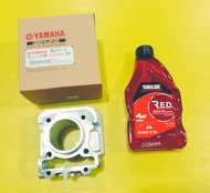 เสื้อสูบ+น้ำมันเครื่อง10w-40 0.8ATแท้YAMAHA Grand Filano Hybrid ปี2018-2024 QBIXปี2020-2022 อะไหล่แท