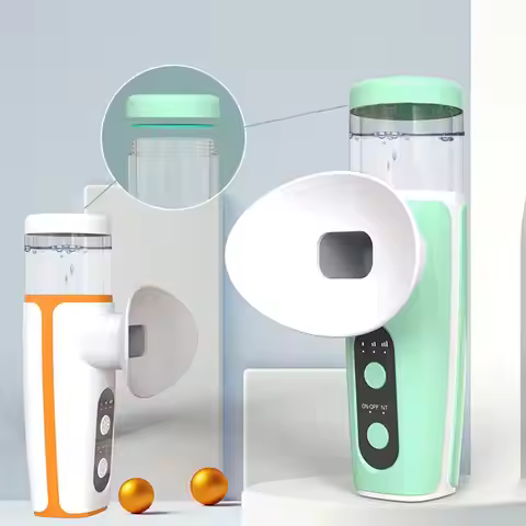 Eye Steamer for Dry Eye Nano Dry Eye Humidifier Portable Eyes Care Device 3 Temperature Eye Drops To