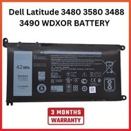 DELL LATITUDE 3480 3580 3488 3490 VOSTRO 14 5471 5468 5568 INSPIRON 15 5567 5568 5578 WDXOR BATTERY