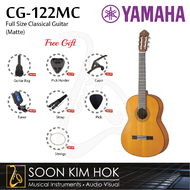 YAMAHA CG-122MC Solid Cedar Top Full Size Classical Guitar (Matte) (CG122MC)