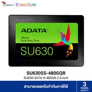 ADATA ( SU630SS-480GQR ) SU630 SATA III 2.5-inch 480GB ( เอสเอสดี ) SSD // Read/Write 520/450 MB/s