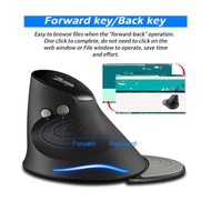 JOMAA Ergonomic USB Wireless Mouse with Wrist Palm (2400DPI)
