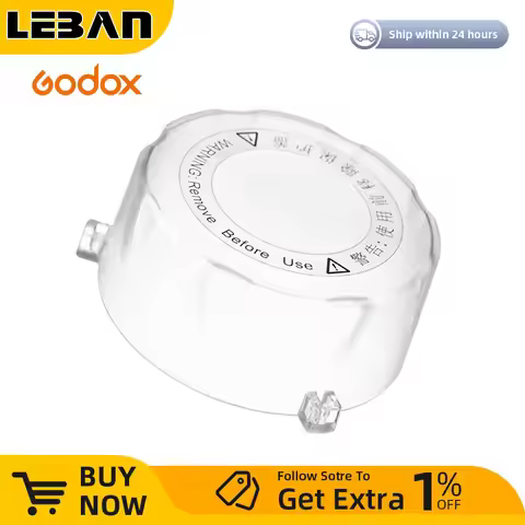 Godox Glass Cover Protector Cap for Godox NiceFoto Jinbei Bowens Mount SL/FV/FL/UL/SZ Series LED Vid