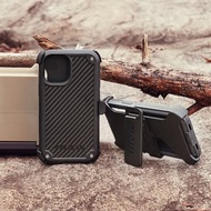 【清貨價】iPhone 12 &amp; 13 Shield Kelvar 手機殼-黑色