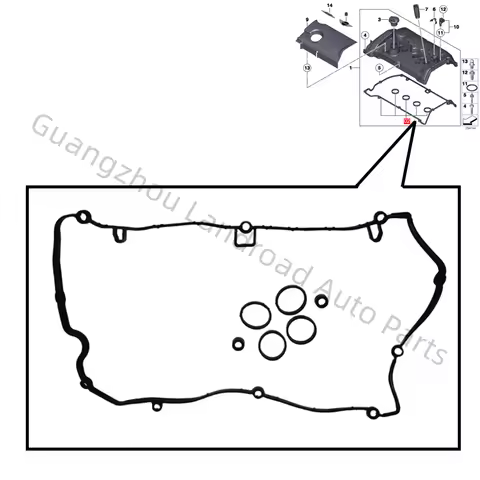 11127582400 Engine Valve Cover Gasket For BMW F20 116i Mini 118i Cooper Countryman R55 R60 R58 R56 R