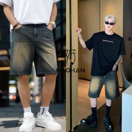 UNISEX PLUS SIZE SHORTS DENIM SIZE 28-42 KOREAN STYLE SHORTS CASUAL DENIM SHORTS 74