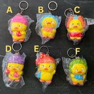 GANTUNGAN Squishy upset duck squishy duck hanging/ upset duck key chain/ squishy key chain/ cute key