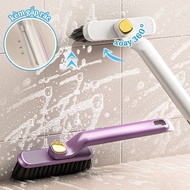 2 in 1 Multifunctional Crevice Brush, 360 Degree Rotating Head Cleaning Brush Floor Scrubber em.shop