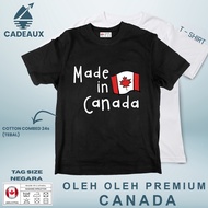 CANADA 68 SOUVENIR T-Shirt CANADA COUNTRYTAG 24s Combed Cotton T-Shirt SOUVENIR PREMIUM GIFT