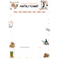 MONTHLY PLANNER - A4/A5 SIZE (SET 1)