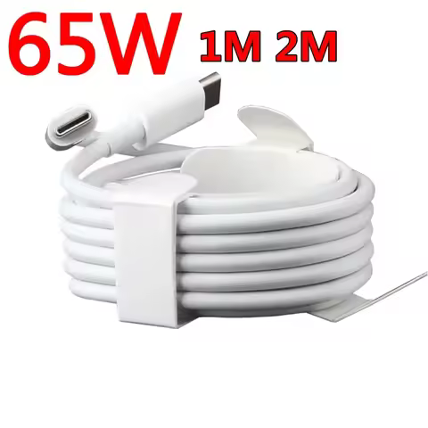 10-20Pcs 65W 3A 1M 2M PD Type c to Type c PD Cable Quick Charging Cables For Samsung Galaxy S10 S20 