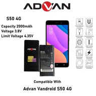 Baterai Battery Batre Advan S50 4G
