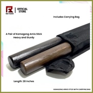✔ ✈ ✲ Kamagong Arnis Stick With Carrying Bag