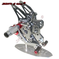 CNC Adjustable Rear Set Rearsets For HONDA CB650F CBR650F CB650R CBR650R Foot Rest