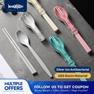 Finland MISANBROO Portable Tableware Set Chopsticks Spoon Set Lunch Box Tableware with Storage Box