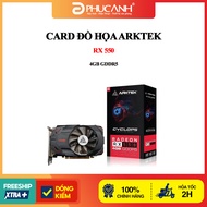Arktek RX 550 4GB GDDR5 Graphics Card