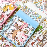 Dodo journal book decoration stickers 1 pack of cute girls' stickers cute stickers journal stickers