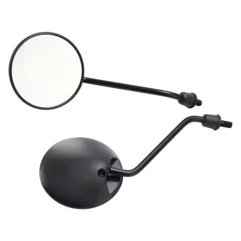 Topteng PAIR MIRRORS BLACK - 10MM FOR HONDA XL80S XL100S CT100 TLR200 XR250L MB5 MTX50