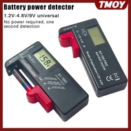 TMOY BT-168D Battery Tester Universal Digital LCD Tester AA AAA CD 9V 1.5V Button Cell Voltage Batte