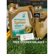 PETRONAS 5W30 SYNTIUM 3000DM + FULLY SYNTHETIC 4L ORIGINAL