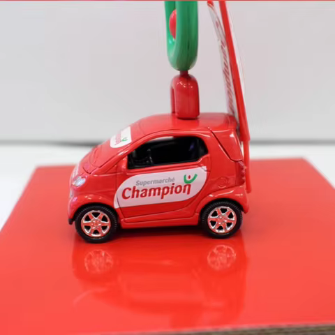 (old stock) NOREV 1/43 Smart Alloy Rally Racing Model Car Tour Advertisement Car Fan Commemorative C