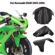 For Ninja 636 ZX-6R 2003-2004 motorcycle windscreen ninja 636 zx6r Motorcycle glass windshield ZX6R 