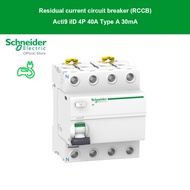 Schneider Residual current circuit breaker (RCCB) Acti9 iID 4P 40A Type A 30mA l A9R51440 - ชไนเดอร์