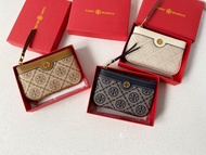 100% Authentic TORY BURCH Women Bags Year of the Tiger Leather coin Purse Card Bag Hanging bag Coin 