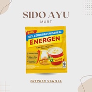 HALAL Energen Sereal Susu Rasa Vanila Milk Cereal Drink Mix Vanilla Renteng 5pcs Long Sachets Indone