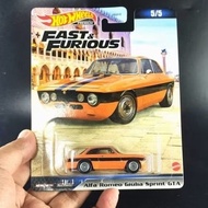 HOTWHEELS FAST AND FURIOUS ALFA ROMEO GIULIA SPRINT GTA