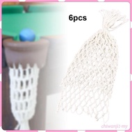 [ChiwanjicdMY] 6Pcs Billiards Nets Billiards Mesh Pockets White Snooker Supplies Pool Table Pockets for Billiards Table Billiards Beginners