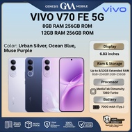 VIVO V70 FE 5G [8GB RAM 256GB ROM / 12GB RAM 256GB ROM] - Original VIVO Malaysia
