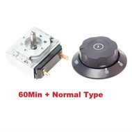 Analog Timer 60min, 90min, 120min