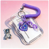 Bus Card Holder/Kpop Idol Photocard Case/Idol Photo Holder/ID Protector/photocard holder keychain