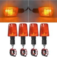 Short-Stem Turn Signals For Suzuki DR125 DR200 DR250S DR350S RF600 DR650 GSXR750 RF900 GSXR1100 Band