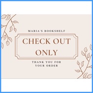 ✁ ☎  maria's booksale